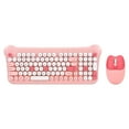 thumbnail image 7 of 2024 Colourful Retro Round Cap Wireless Keyboard And Mouse Set Desktop PC Laptop Universal Wireless Keyboard Smart Power Saving, 7 of 7