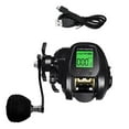 thumbnail image 1 of Mosiee 7.2:1 Fish Bite Alarm Digital Fishing Baitcasting Reel Counting Depth Position, 1 of 8