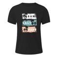 thumbnail image 4 of Akiihool Graphic T Shirts for Men Men's Short Sleeve T-Shirts Crew Neck Casual Summer T Shirts Basic Tee Shirt Black,S, 4 of 9