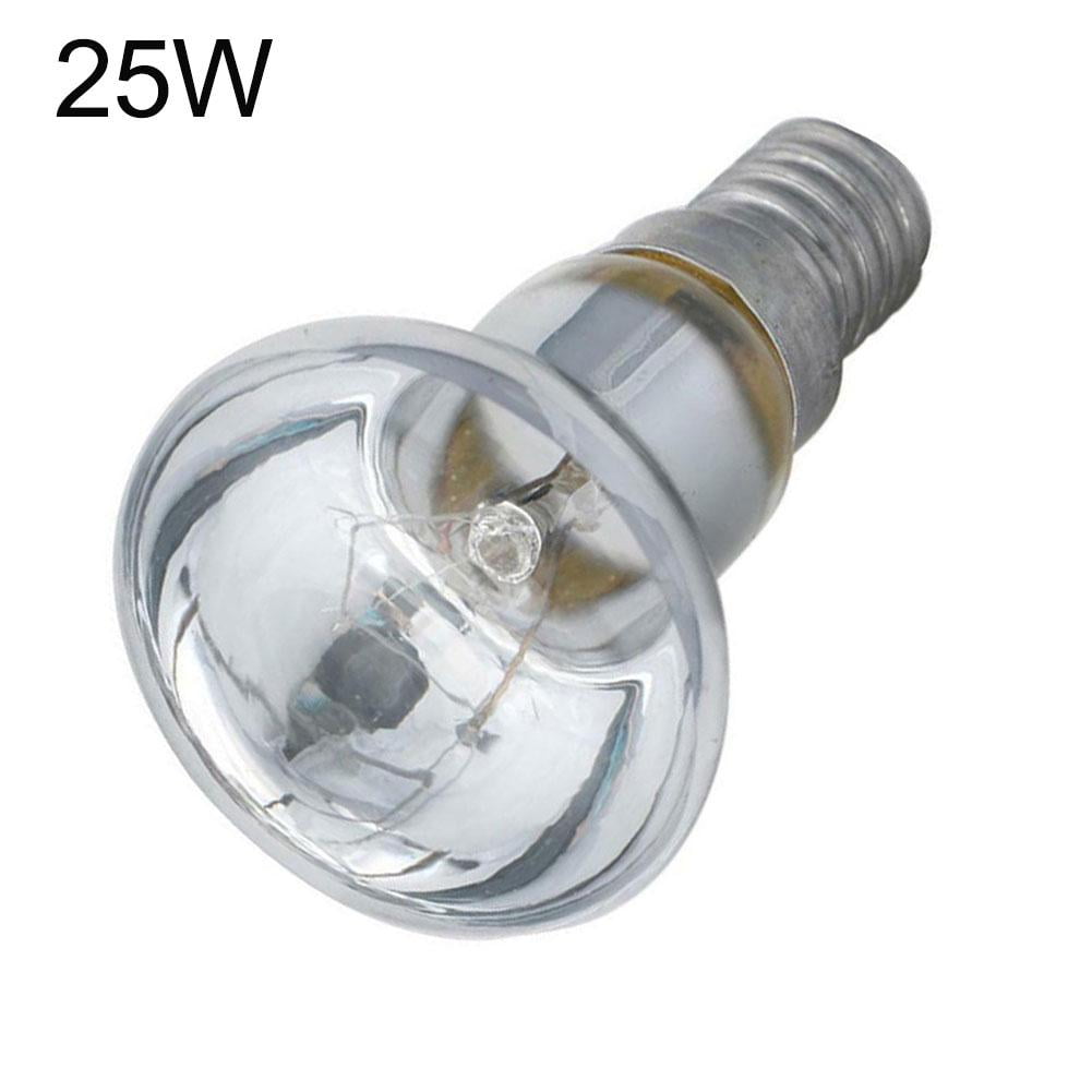 Lot de 2 ampoules spot transparentes dimmables à réflecteur R39 pour lampe  à lave 30 W / 240 V, E14)