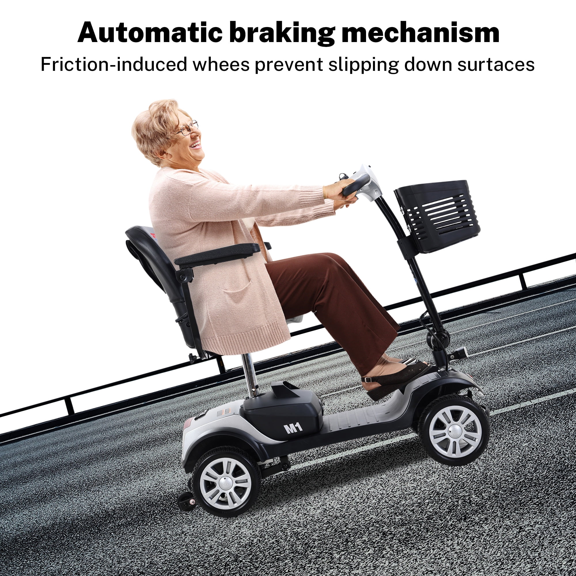 Buy Outdoor Mobility Scooter for Senior, Heavy Duty Electric Scooters