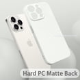 thumbnail image 2 of Dteck Slim Case for iPhone 16 Pro Max,Shockproof Matte PC Case Ultra-thin Back Phone Cover for iPhone 16 Pro Max,White, 2 of 5