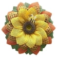 thumbnail image 1 of Girasol De Abeja, Adornos De Corona Colgantes Artificiales, Corona De Día De Abeja Para Puerta Delantera, Decoración Para Fiesta De Boda Speravity HA042635-04, 1 of 6