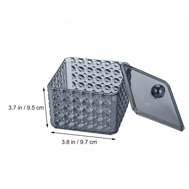 Cotton Swab Storage Box Practical Cotton Pad Holder Acrylic Storage Box