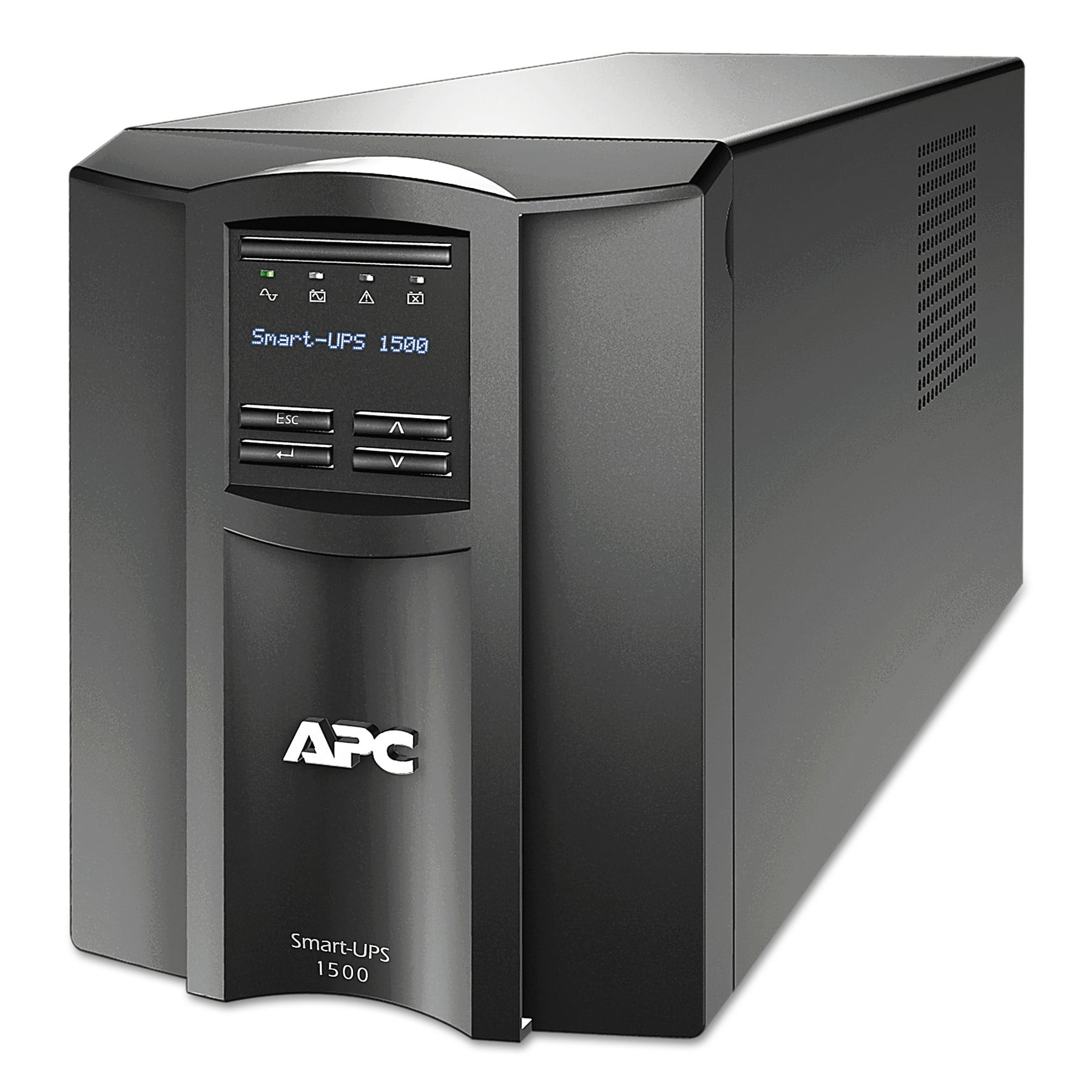 APC SMT1500 Smart-UPS LCD Backup System, 8 Outlets, 1500 VA, 459 J by APC