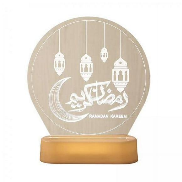 GROWTH TANK 2X Ramadan Lamp Islam Lights Holiday for Indoor Party
