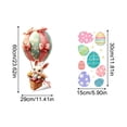 thumbnail image 6 of Easter Window Stickers, Electrostatic Glass Stickers With Cute Bunny And Easter Egg Designs, For Bedroom, Living Room, Office Windows And Shopfronts, 6 of 6