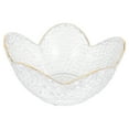 thumbnail image 1 of 1pc Lotus Fruit Plate Glass Fruit Plate Candy Storage Plate Home Tableware, 1 of 9