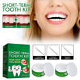 thumbnail image 1 of Temporary Tooth Replacement Kit Temp Repair 30g Tooth Glue x2pcs +Forceps x3pcs, 1 of 5