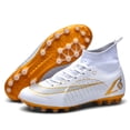 thumbnail image 3 of Zapatos de fútbol para hombre, zapatillas cómodas para entrenamiento, deportes al aire libre, botines de fútbol, zapatillas TF/FG de alta calidad, partido, césped Unisex, 3 of 5