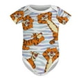 thumbnail image 6 of Winnie The Pooh Baby Boy Girl Short Sleeve Romper Clothes Bodysuit Baby Summer One Piece Jumpsuit, 6 of 8