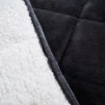thumbnail image 3 of Merrylife Weighted Blanket Sherpa Throw Plush Fleece Couch Blanket Sofa Travel | 50" 60" 10 lbs| Grey, 3 of 5