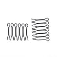 thumbnail image 2 of Juego de peinado para el cabello Herramienta para trenzas para el cabello Kit de herramientas para moños para el cabello yeacher Herramientas para peinar el cabello, 2 of 7