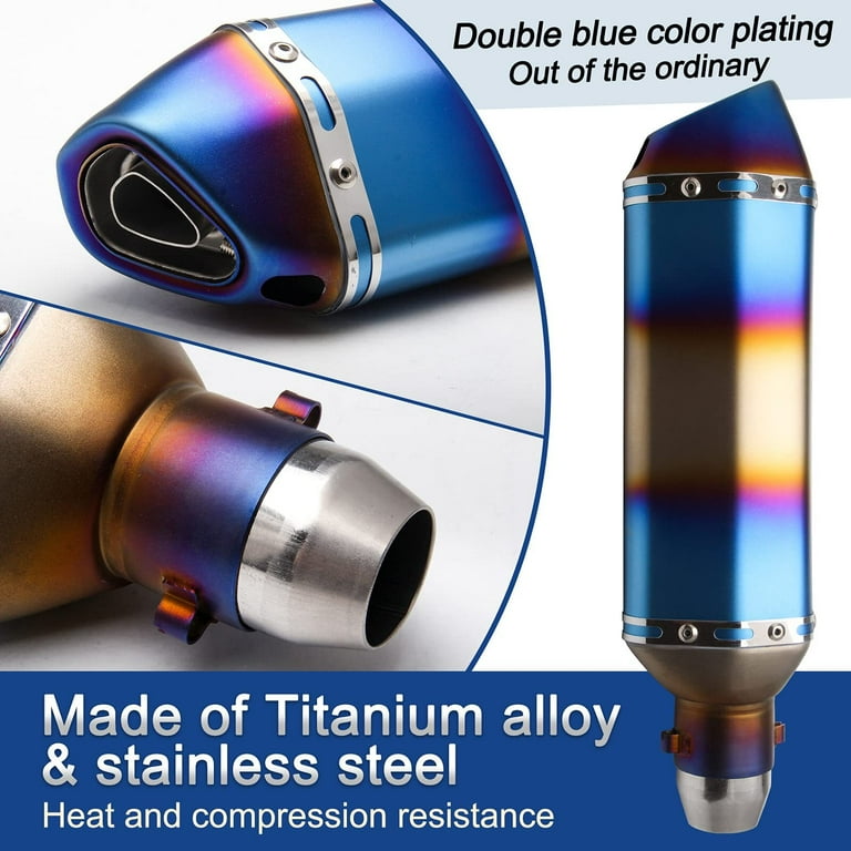 Universal Motorcycle ATV Pit Bike Slip-on Exhaust Muffler