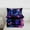 Blue Pink Purple, variant on Manfei Female Men Blue Butterfly 3 Pieces Queen Comforter Set,Chic Floral Flowers Ultra Soft Bedding Sets,Abstract Gradient Bedding Comforter Set Breathable,Microfiber Bedroom Decor,Reversible