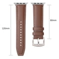 thumbnail image 4 of GadgetCom Replacement Band Compatible With Apple Watch Series 10 42mm , Genuine Leather Strap Bracelet, 4 of 5