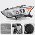 thumbnail image 4 of For 2016-2018 Nissan Maxima S|SL|SV LED DRL Projector Headlights Headlamps Lamps, 4 of 7