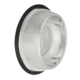 thumbnail image 3 of Doggy Dog Pet Stainless Steel Food Water Bowl Dish 8.5 inch, 3 of 5