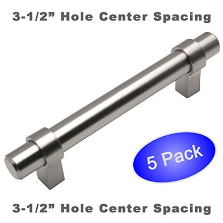 Cosmas 161 3 5sn Satin Nickel Contemporary Bar Cabinet Handle Pull
