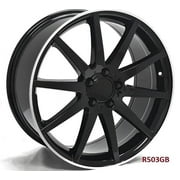 20'' wheels for Mercedes S550 4MATIC COUPE 2015-17 20x8.5/9.5" 5x112