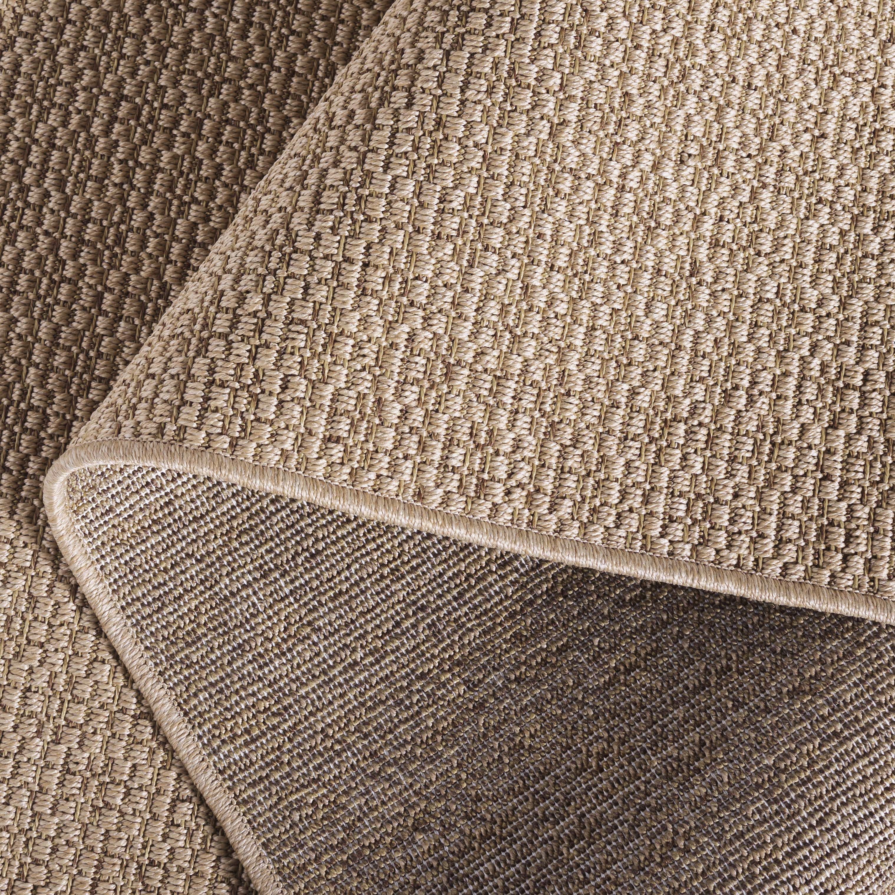 SAFAVIEH Atrium Sisal Bristol Solid Indoor/Outdoor Area Rug, Beige, 9' x 12'