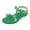 F, variant on Rokment Women's Glitter Rhinestones Butterfly Flat Dress Sandals Bride Wedding Sparkly Open Toe No Heel Elastic Ankle Strap Slingback Dressy Summer Beach Shoes A Size 6