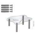 thumbnail image 1 of Bgsha Transparent Acrylic Display Shelf Birthday Cupcake Handmade Display Shelf, 1 of 10