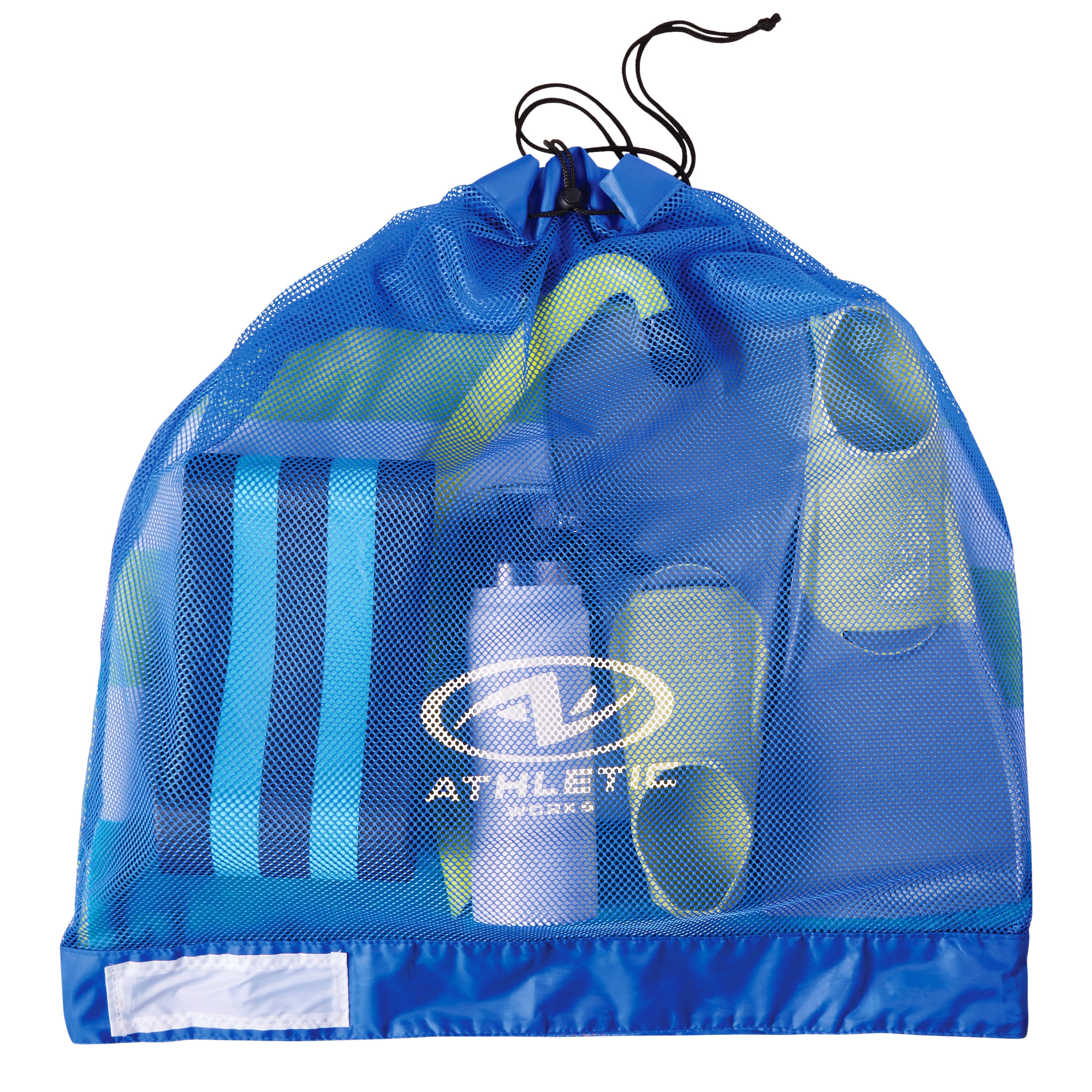 Swimwear & gym bags School sports Drawstring Bags T print Blue colour 
