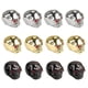 thumbnail image 3 of Volume Knob Guitar Accessories 12Pack Metal Skull Design Potentiometer Caps Golden 2.4x2cm For Electric Guitar Musicians, 3 of 5