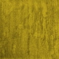 thumbnail image 1 of Ahgly Company Indoor Square Abstract Yellow Contemporary Area Rugs, 4' Square, 1 of 4