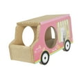 thumbnail image 4 of Tachiuwa Cat Scratching House Furniture Protector Unique Playing Hideout for Two Cats Pink, 4 of 9