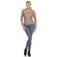 thumbnail image 4 of White Mark Blouson Biker pour Femme en Similicuir, 4 of 6