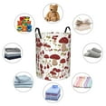 thumbnail image 6 of Bingfone Mushroom Waterproof Foldable Laundry Hamper Bucket With Handles For Storage Bin,Clothes Hamper (Medium), 6 of 8