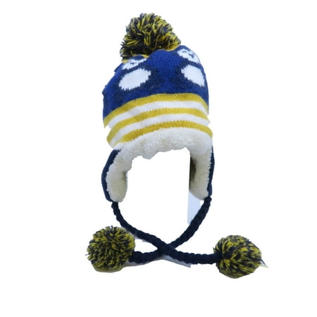 

Pre-owned Unkown Boys Blue | Yellow | White Winter Hat size: 0-6 Months
