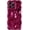 Eletro Red, variant on for iPhone 14 Pro Max Case,Water Ripple Wave Meteorite Bubble Chrome Plating Electroplated Candy Phone Case (Light Red)