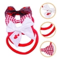 thumbnail image 3 of KAKOWELY 3 diademas con lazos para el día de San Valentín, diademas para niñas, accesorios para el cabello para niñas pequeñas., 3 of 5
