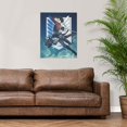 thumbnail image 2 of Attack on Titan Poster, Japanese Anime Canvas Decorative Poster, Wall Art for Dorm Bedroom Living Room, No Frame, 2 of 7