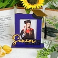 thumbnail image 4 of Graduation Photo Frame 2026 Vertical Wooden Tabletop Display With Acrylic Insert Hat And Tassel Decor, 4 of 5