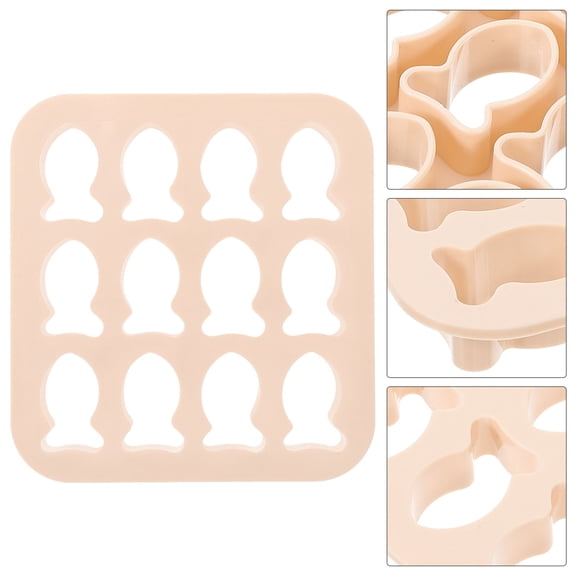 FELTECHELECTR Versatile Khaki Fish Cookie Mold for Baking Homemade Cookies and Desserts