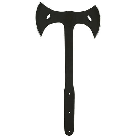 Condor Tool and Knife Double Bit Throwing Axe, Black Blade