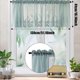 thumbnail image 2 of Cortinas de brisa de cocina biseladas, media falda corta de encaje de 130*41cm para ventanas pequeñas, cortina de gasa pequeña, 2 of 5