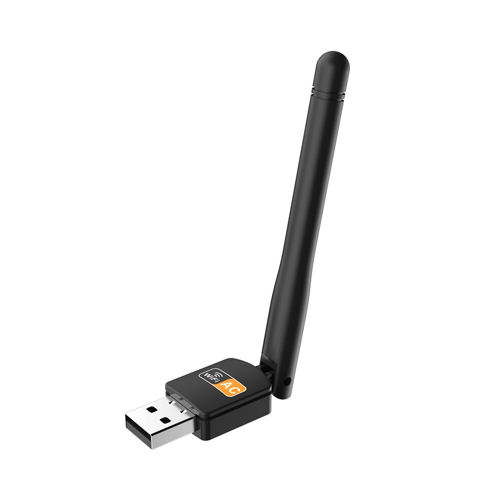 Bkuxy Free Driver USB Wifi Dongle Adapter Dual Band 600Mbps Micro