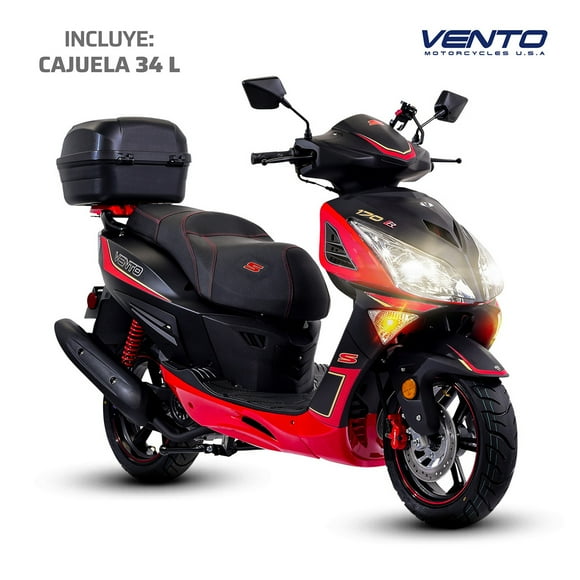 Motocicleta Vento Phantom 170 S Negro 2026 Motoneta