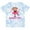 Tie Dye Blue, variant on Inktastic Gammy's Girl Monkey Girls Toddler T-Shirt