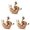 Beige 3PCS, variant on 3D Wooden Puzzles For Adults Model Kit And Room Decoration DIY Educational Desk Toys, 21 cmx29.7 cm, Beige 1PCS