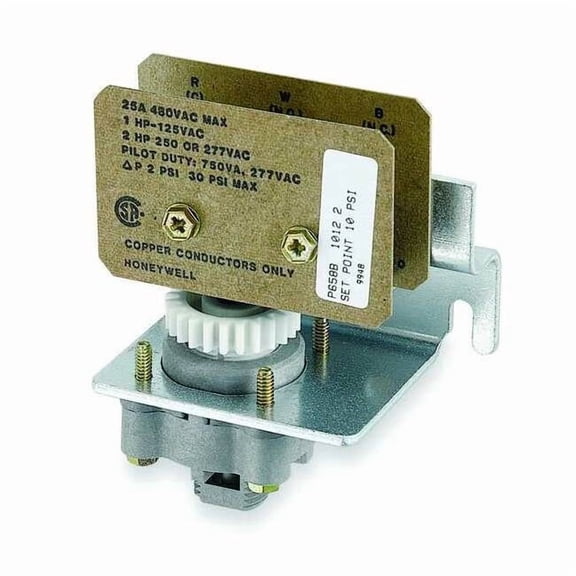 Honeywell Pneumatic-Electric Switch,2-24 psi,SPDT P658B1012/U