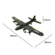 thumbnail image 5 of Juguete RC Baoblaze Avión de ala fija Control de Radio B17 verde, 5 of 7