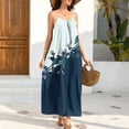 thumbnail image 3 of Elvqul Scoop Neck Maxi Dress for Women Tunic Summer Dresses Flowy Pullover Beach Womens Sleeveless Dress, Sizes S-5X, 3 of 9