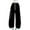 Black, variant on Ruyang Girls Fleece Sweatpants Teens Baggy Wide Leg Joggers Drawstring Winter Thermal Elastic High Waisted Pants