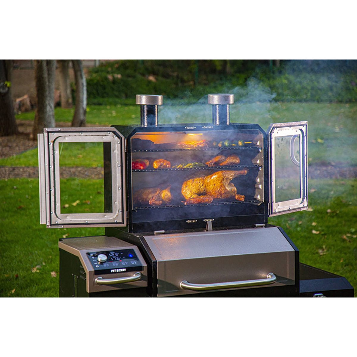 Pit Boss® Platinum Series Lockhart Pellet/Smoker Combo Grill with Wi-Fi® and Bluetooth®